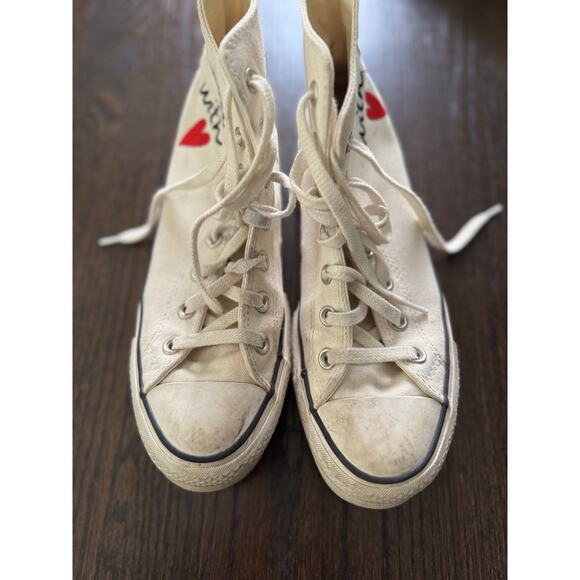 Converse Chuck Taylor All Star Lift Hi Made With Love (Women's) SIZE 7.5 - Picture 3 of 7